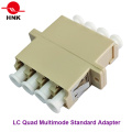 LC Quad Multimode Standard Fiber Optic Adapter